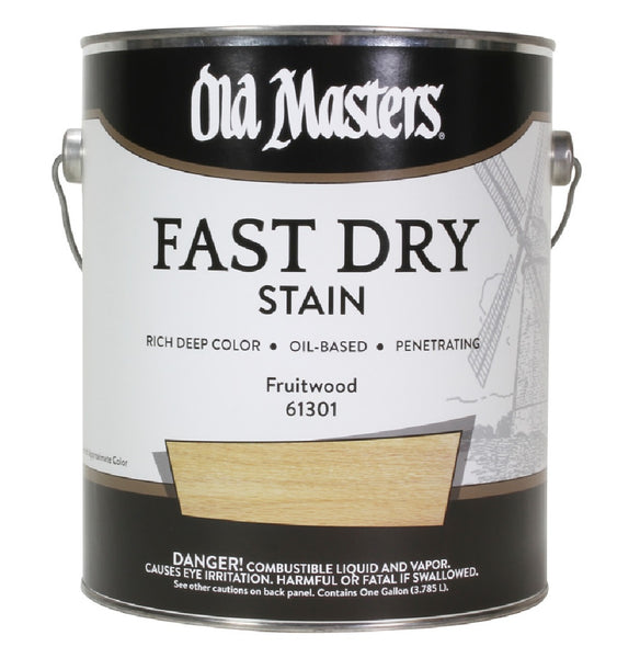 Old Masters 61301 Oil Based Fast Dry Stain, Fruitwood, 1 Gallon