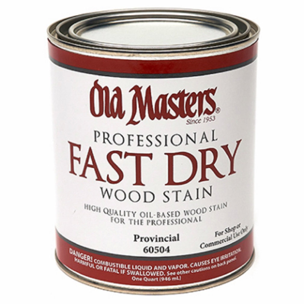 Old Masters 60504 Provincial Fast Dry Stain, Oil Based, 1 Quart