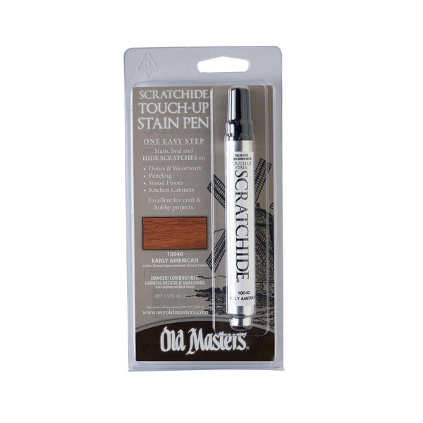 Old Masters 10040 Scratchide Touch-Up Stain Pen, Early American, 1/2 Oz