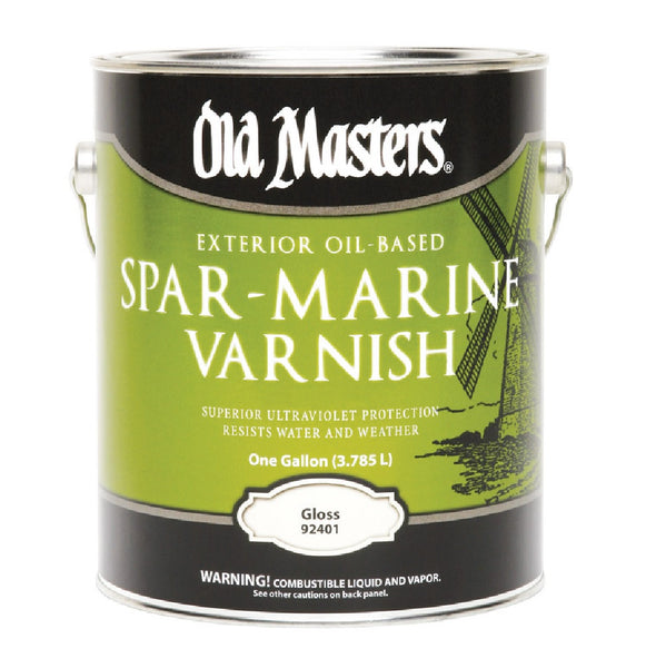 Old Masters 92401 Spar Marine Varnish Gloss, Gallon