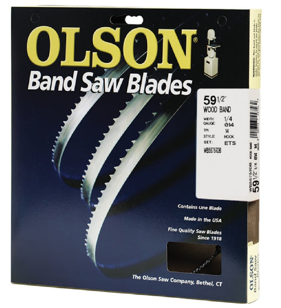 Olson Saw WB55759DB Band Saw Blade,  59.5 Inch x 0.3 Inch