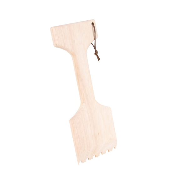 Omaha KJG01D Wooden Grill Scraper, 13-1/4 Inch