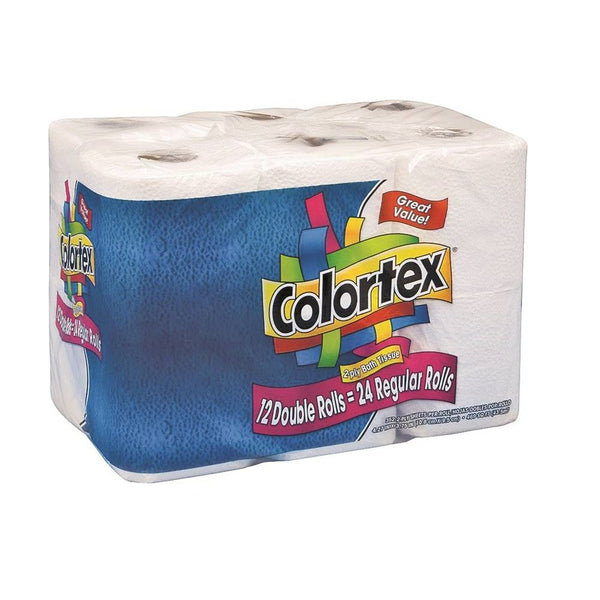 Orchids Paper 106511 Colortex Bathroom Tissue, 2-Ply, 300 Roll