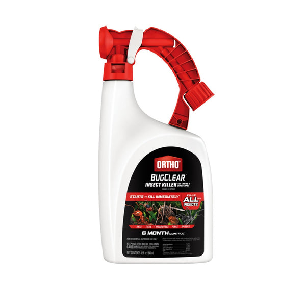 Ortho 0448605 BugClear Insect Killer for Lawns, 32 Oz