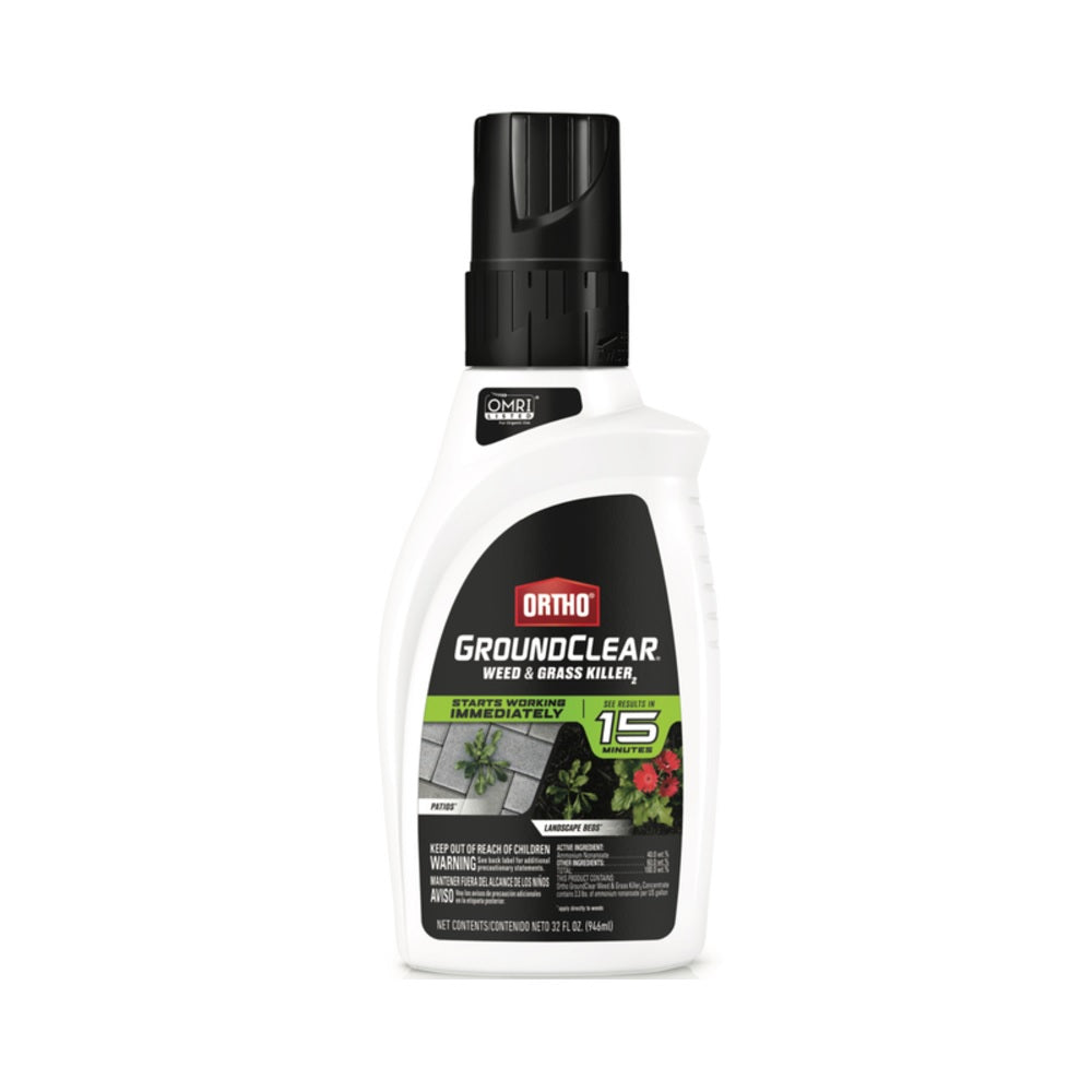 Ortho 4650306 GroundClear Weed & Grass Killer, 32 Oz