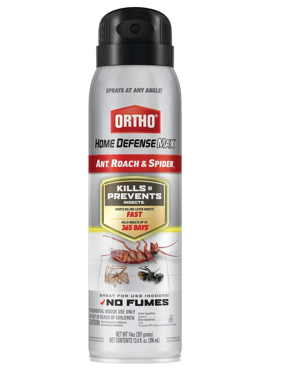 Ortho 4388710 Home Defense Max Ant, Roach & Spider Killer, 14 Oz