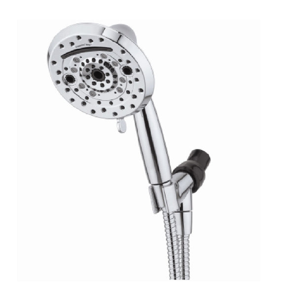 Oxygenics 51488 10-Spray Handheld Shower Head, Brushed Nickel