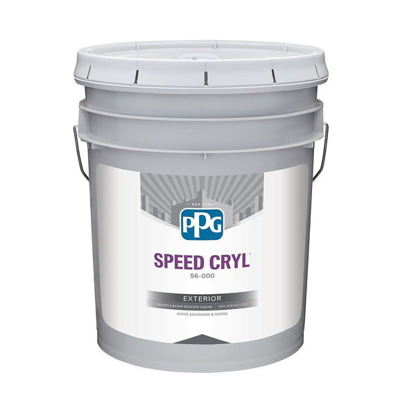 PPG 56-510XI/05 SPEED CRYL Exterior Latex Paint, 5 Gallon
