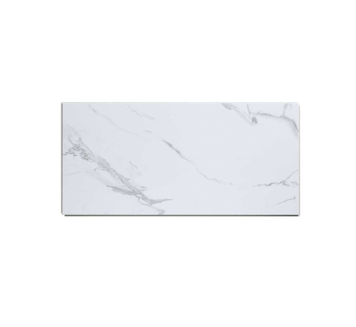 Palisade 53510 Small Wall Tile, Carrara Marble, 17.9 sq-ft, Box of 10