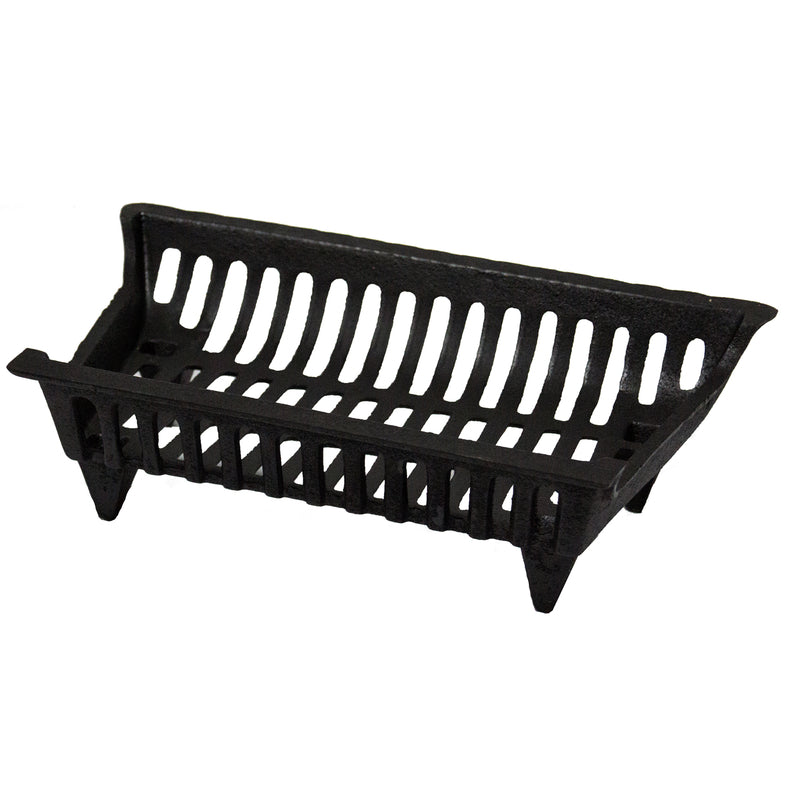 Panacea 15418 Fireplace Grate, Cast Iron, 18 Inch