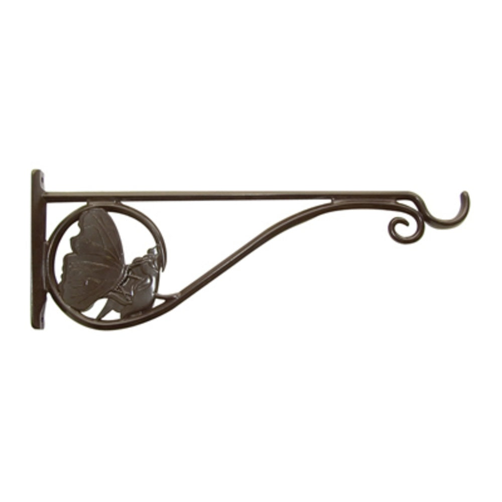 Panacea 85040GT Green Thumb Butterfly Hanging Plant Bracket, Brown