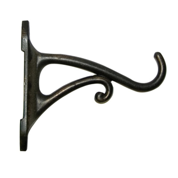 Panacea 85626GT Green Thumb Hanging Plant Bracket With Vines, Brushed Bronze