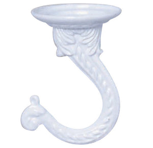 Panacea 86122GT Green Thumb Jumbo Ceiling Swag Hook, White