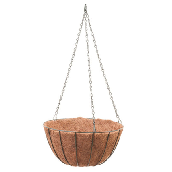 Panacea 88500GT Green Thumb Round Growers Hanging Basket, Green