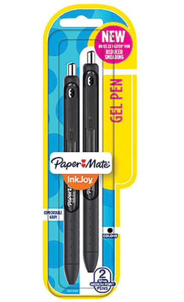 Paper Mate 1951634 InkJoy Retractable Gel Pens, Black