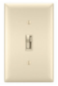 Pass & Seymour TSDCL303PLACCV6 CFL/LED/Incandescent Toggle Slide Dimmer, Light Almond