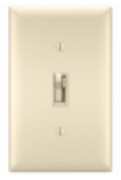 Pass & Seymour TSDCL303PLACCV6 CFL/LED/Incandescent Toggle Slide Dimmer, Light Almond
