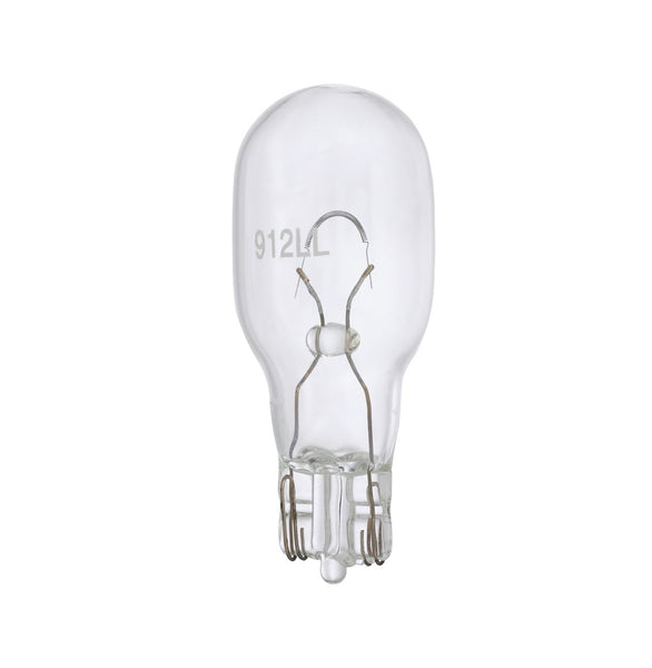 Peak 912LL-BPP Miniature Automotive Bulb, Clear, 13 W