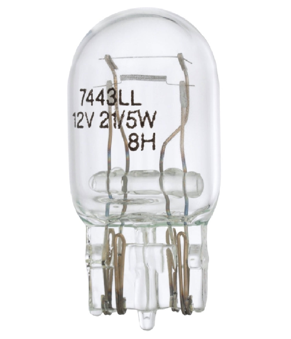 Peak 7443LL-BPP Automotive Miniature Lamp, 13.5 Volt