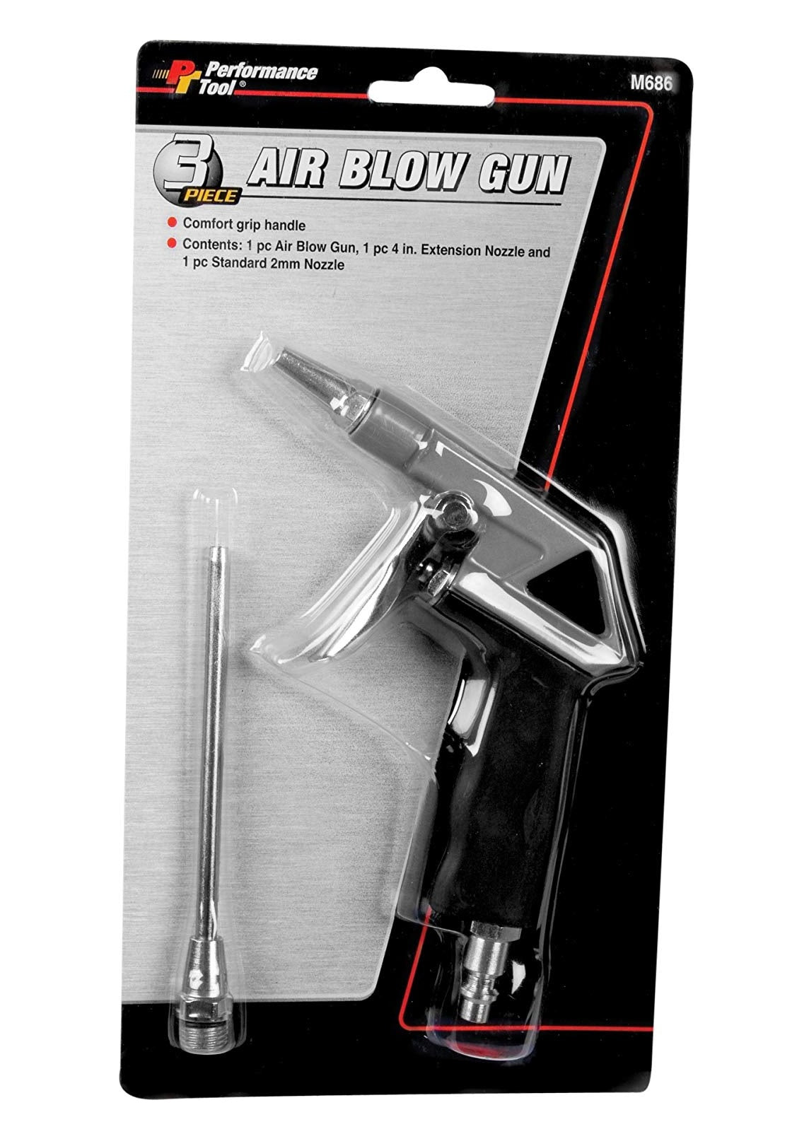 Performance Tool M686 Air Blow Gun With 4 inch Extenasion