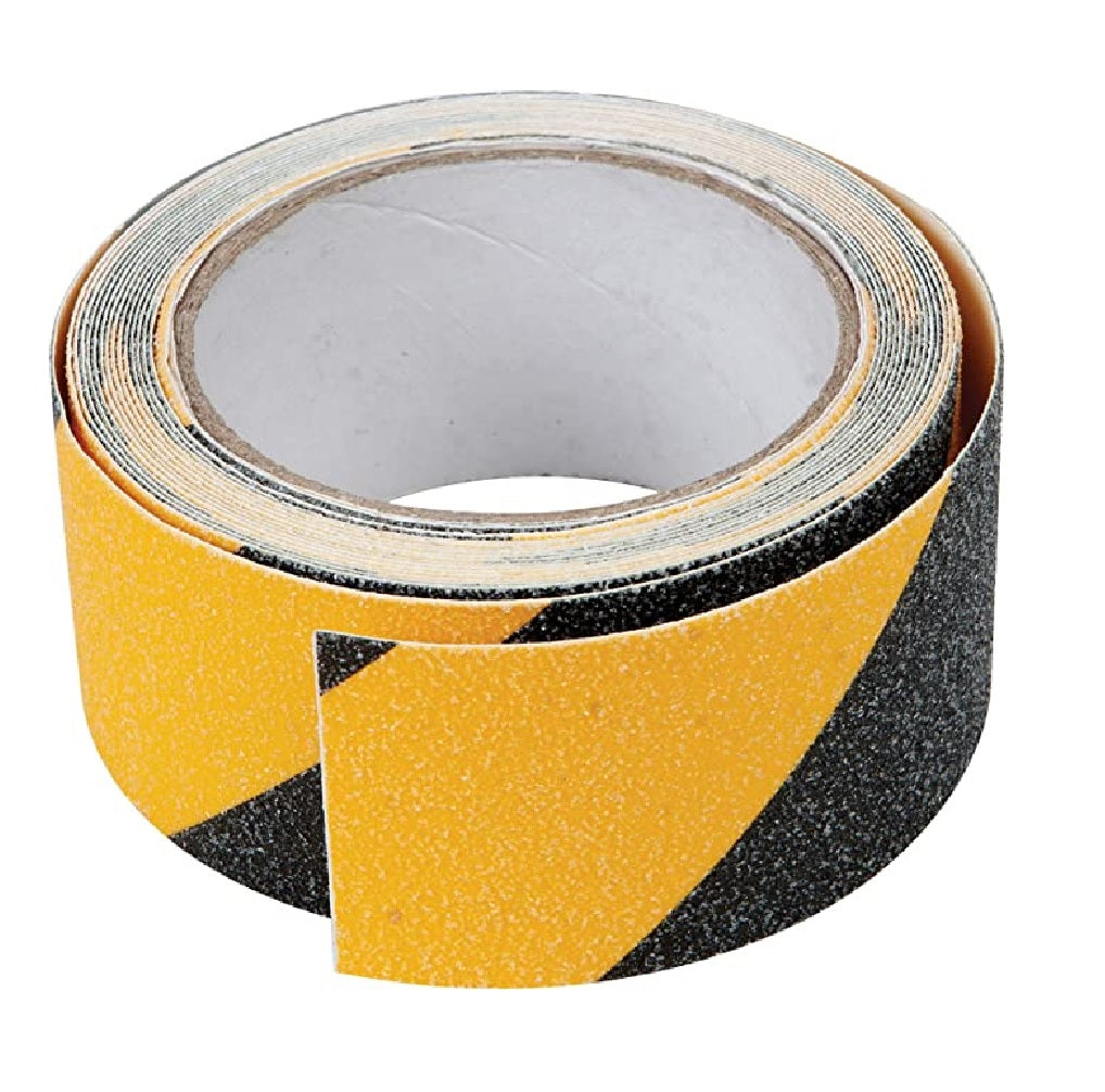 Performance Tool W514 Grip Tape, Black & Yellow, 2 Inch x 16 Feet