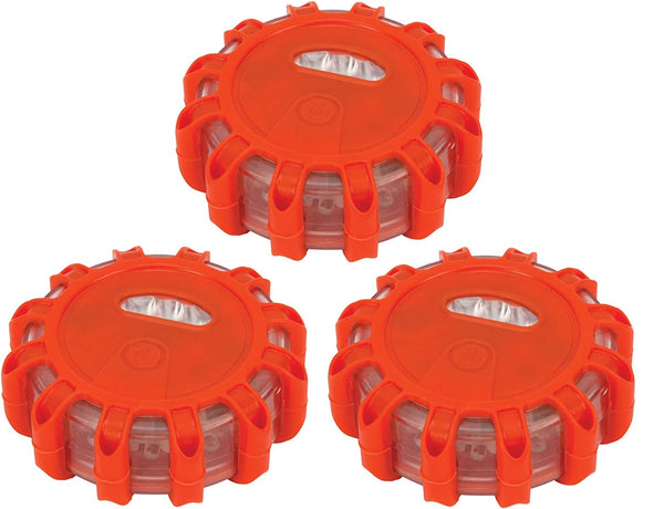 Performance Tool W2343 LED Safety Road Flares, 3-Pack
