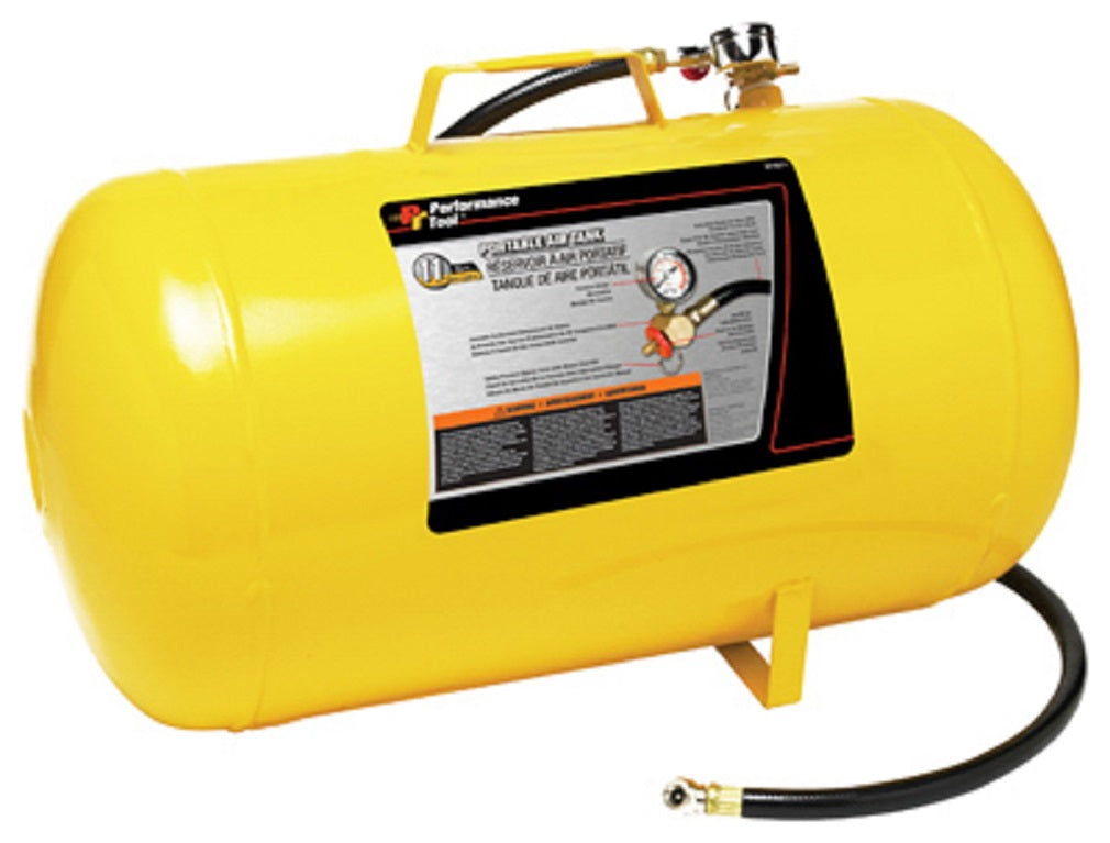 Performance Tool W10011 Portable Air Tank, 11 Gallon