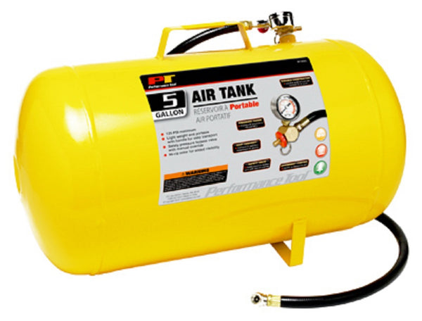 Performance Tool W10005 Portable Air Tank, 5 Gallon