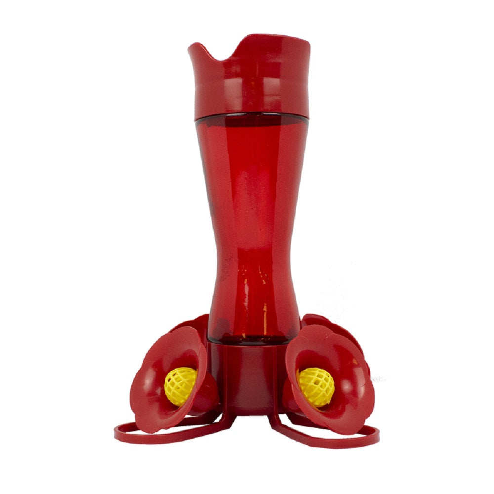 Perky Pet 403CP Pinch Waist Plastic Hummingbird Feeder, 8 Oz