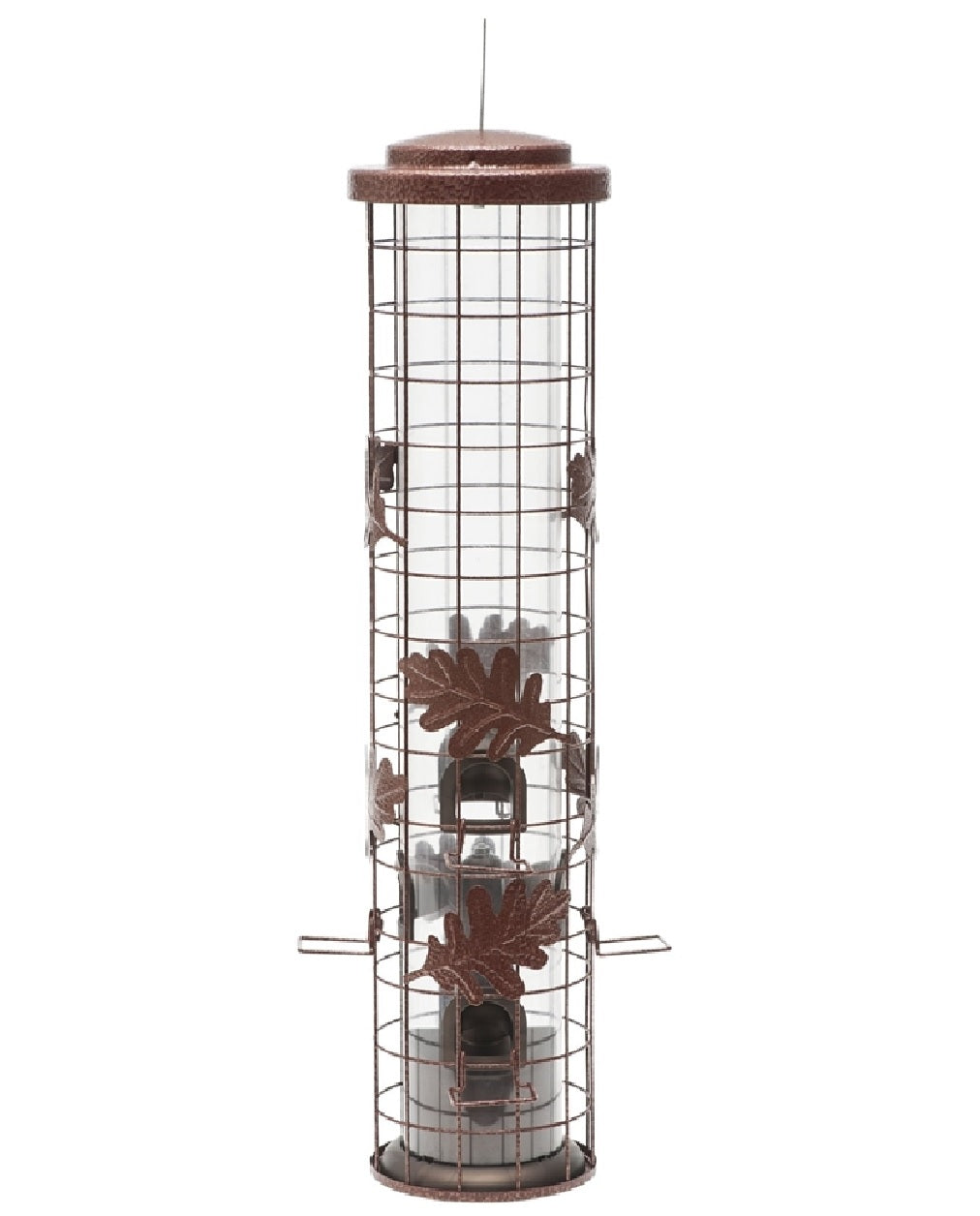 Perky-Pet SBG101 Squirrel-Be-Gone Cylinder Wild Bird Feeder, Metal