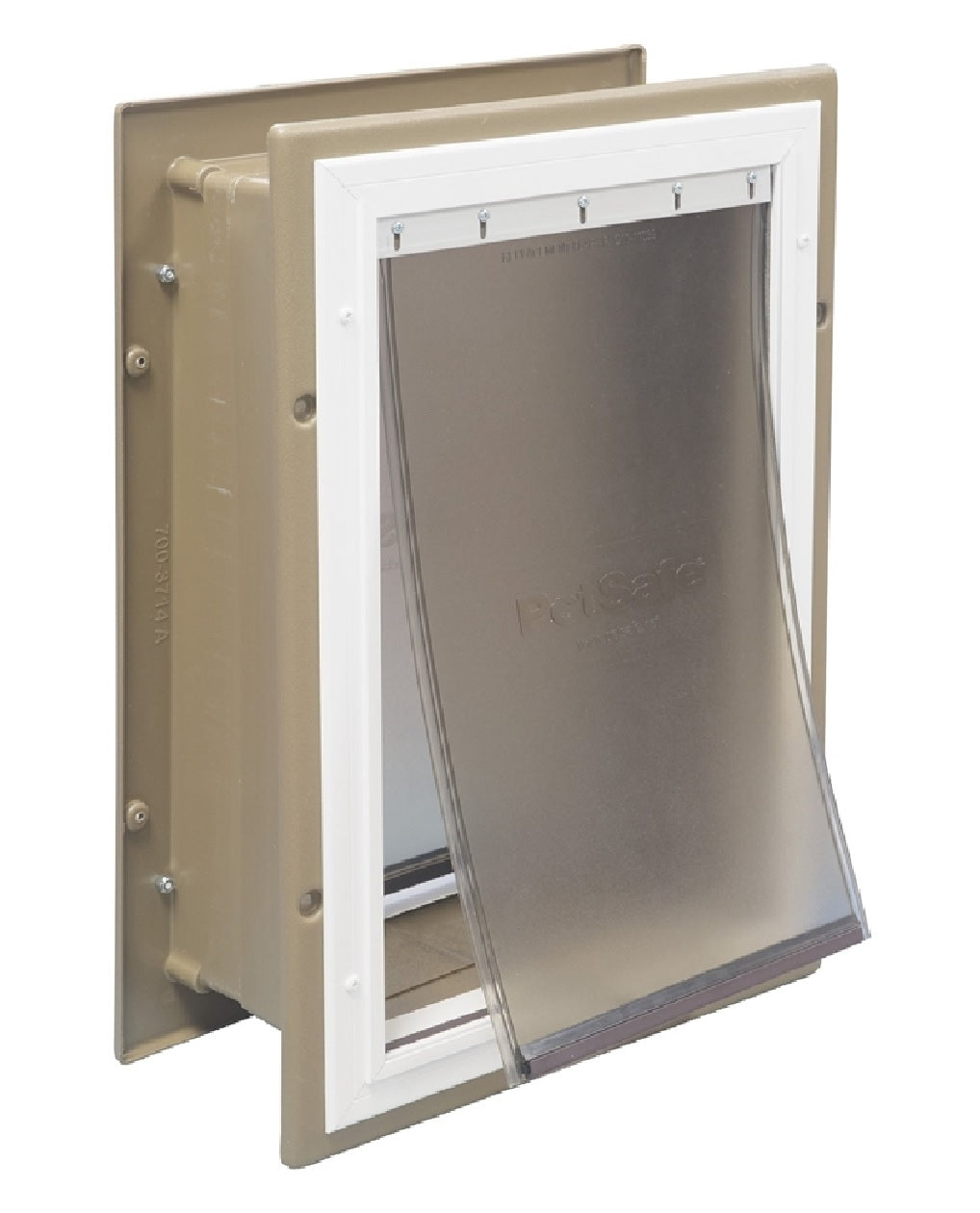 PetSafe PPA11-10917 Wall Entry Aluminum Pet Door, Large