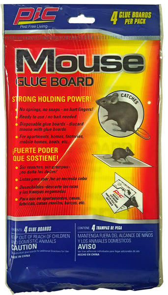 Pic GMT-4F Mouse/Rat Trap Glue, 4 Pk