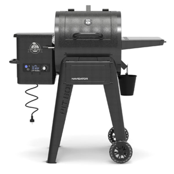 Pit Boss PB550G Navigator 550 Pellet Grill, Black & Gray