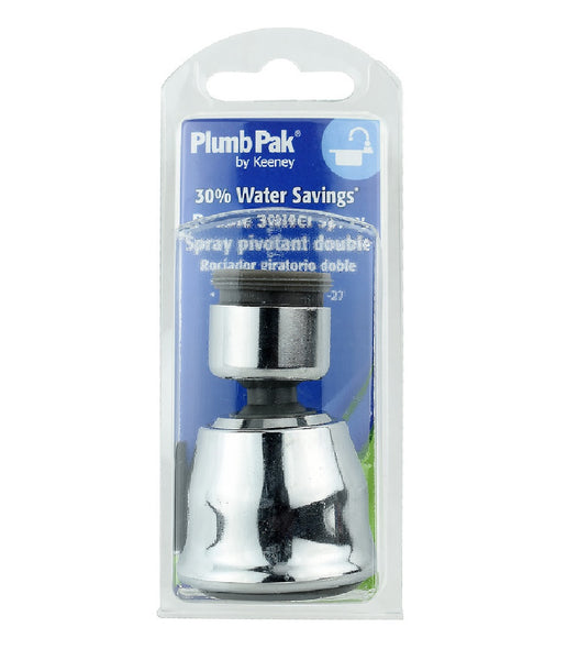 Plumb Pak PP800-220LF Swivel Spray & Stream Aerator