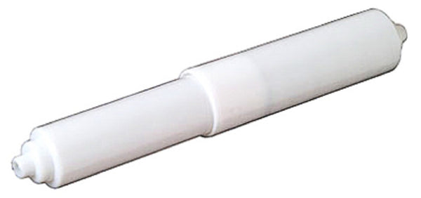 Plumb Shop 250-694 Toilet Paper Roller, Plastic, White