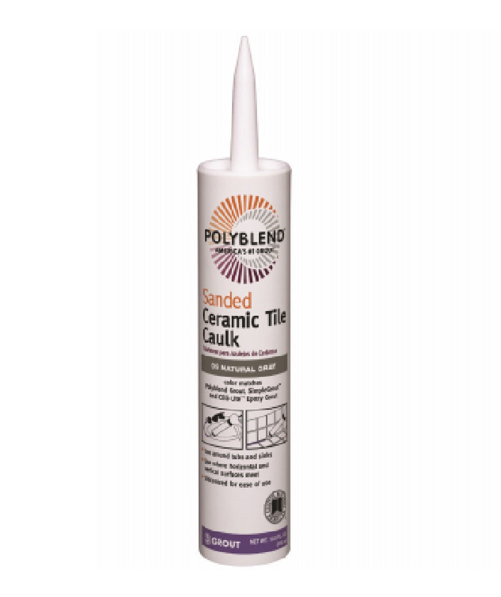 Polyblend PC64610S-6 Ceramic Tile Caulk, Coffee Bean, 10.5 Oz