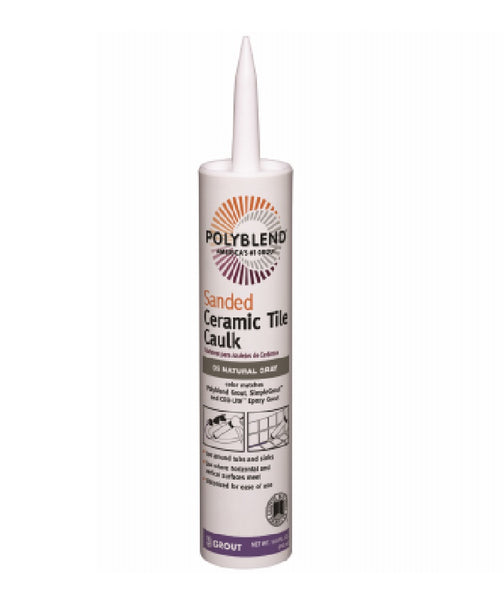 Polyblend PC64610S-6 Ceramic Tile Caulk, Coffee Bean, 10.5 Oz