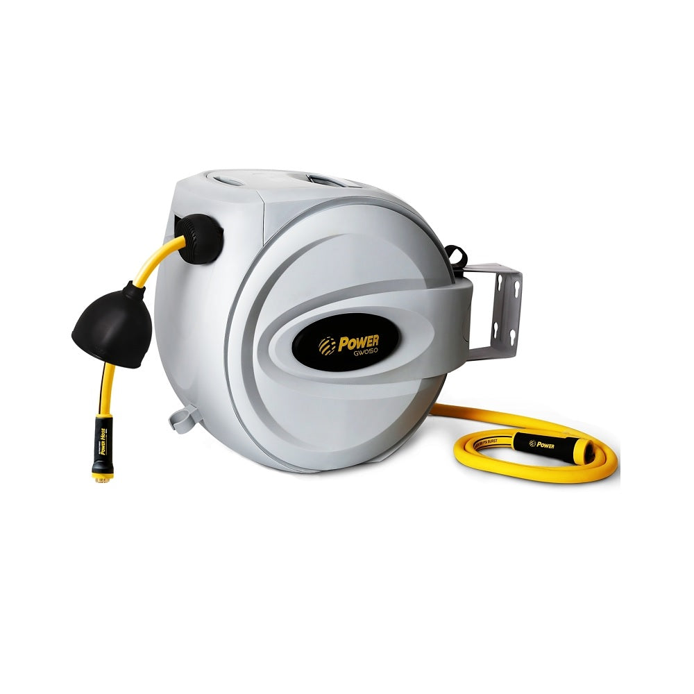 Power BL-GW100 Retractable Hose Reel, 1/2 Inch x 100 Feet – Toolbox Supply