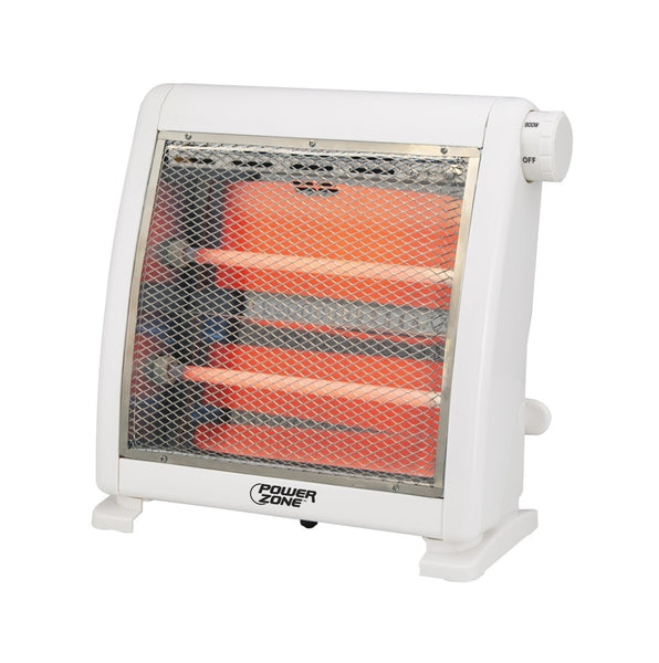 PowerZone H-5511 Infrared Quartz Radiant Heater, White, 400/800 W