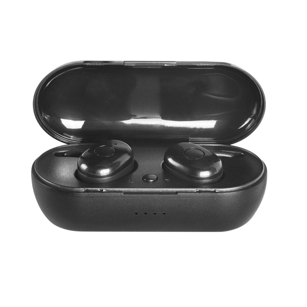 PowerZone KL-015BT TWS Wireless Earbuds, Black