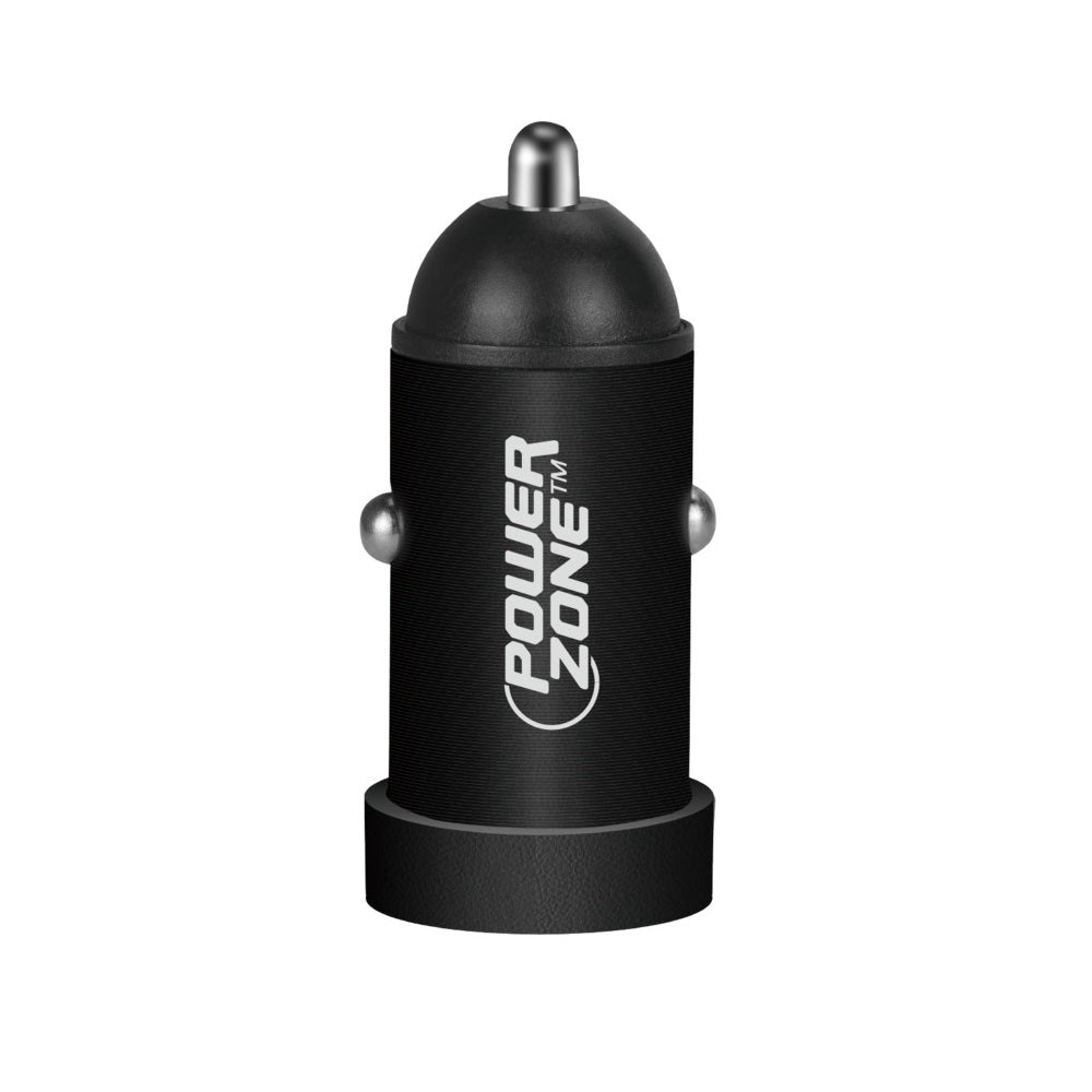 PowerZone KL-062CU USB Car Charger, Black