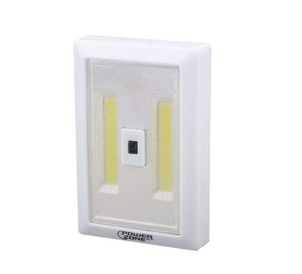 Power Zone 12759 Motion-Sensor LED Light Switch, White