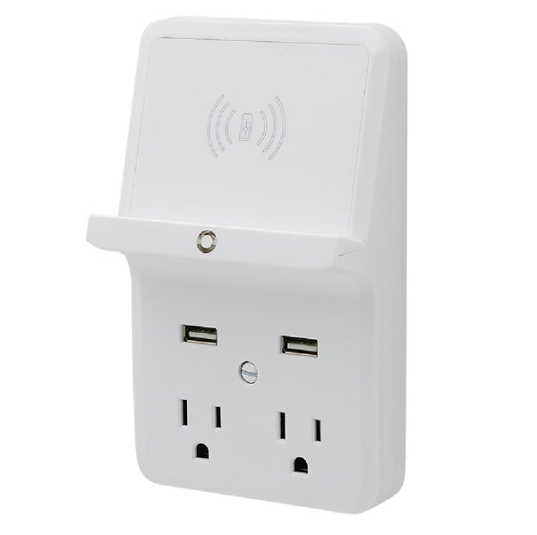 PowerZone ORPBUWC01 Outlet Tap, 2 Gang