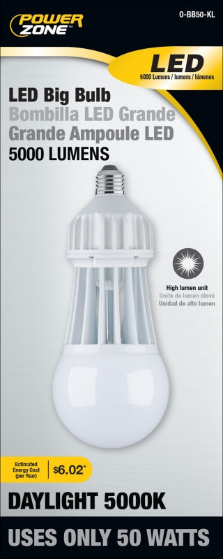 Power Zone O-YN-BB50 General Purpose LED Big Bulb, 300 W