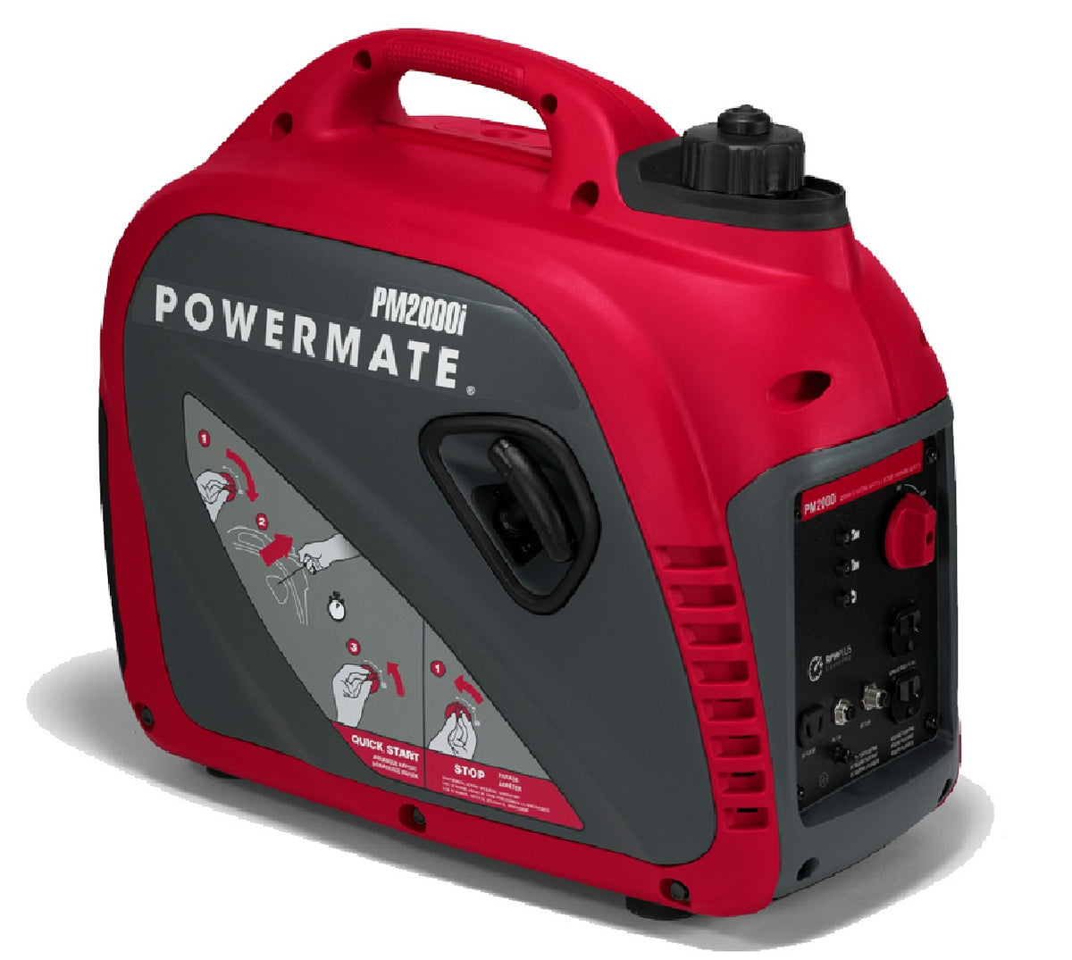 Powermate P0080501 Inverter Generator, 2000 Watt