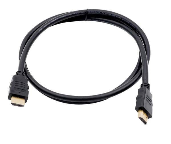 Powerzone ORHDMI03 High Speed HDMI Cable, 4 Feet, Black
