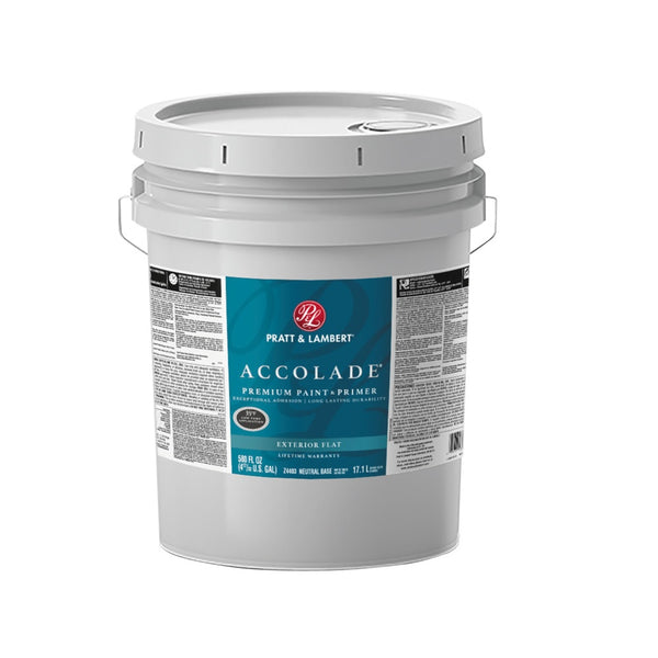 Pratt & Lambert 0000Z4483-20 Accolade Exterior Premium Paint & Primer, 5 Gallon