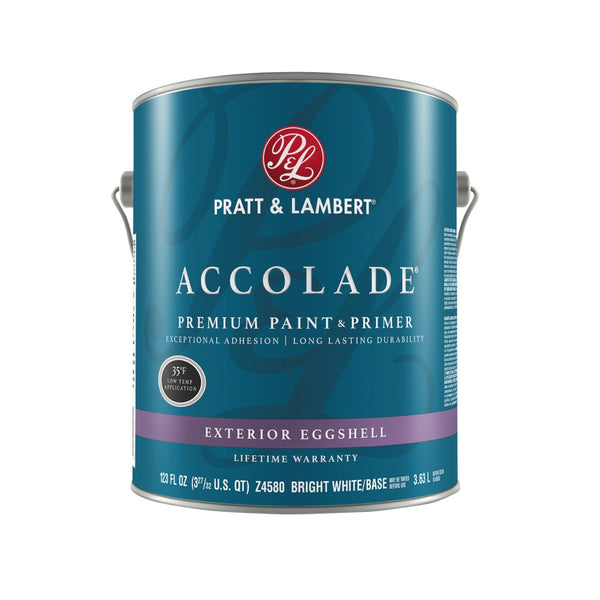 Pratt & Lambert 0000Z4580-16 Accolade Exterior Premium Paint & Primer, 1 Gallon