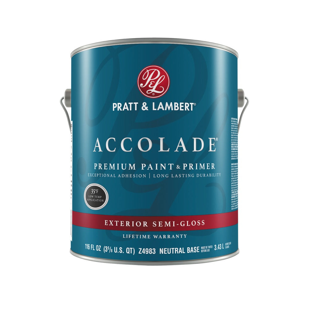 Pratt & Lambert 0000Z4983-16 Accolade Exterior Premium Paint & Primer
