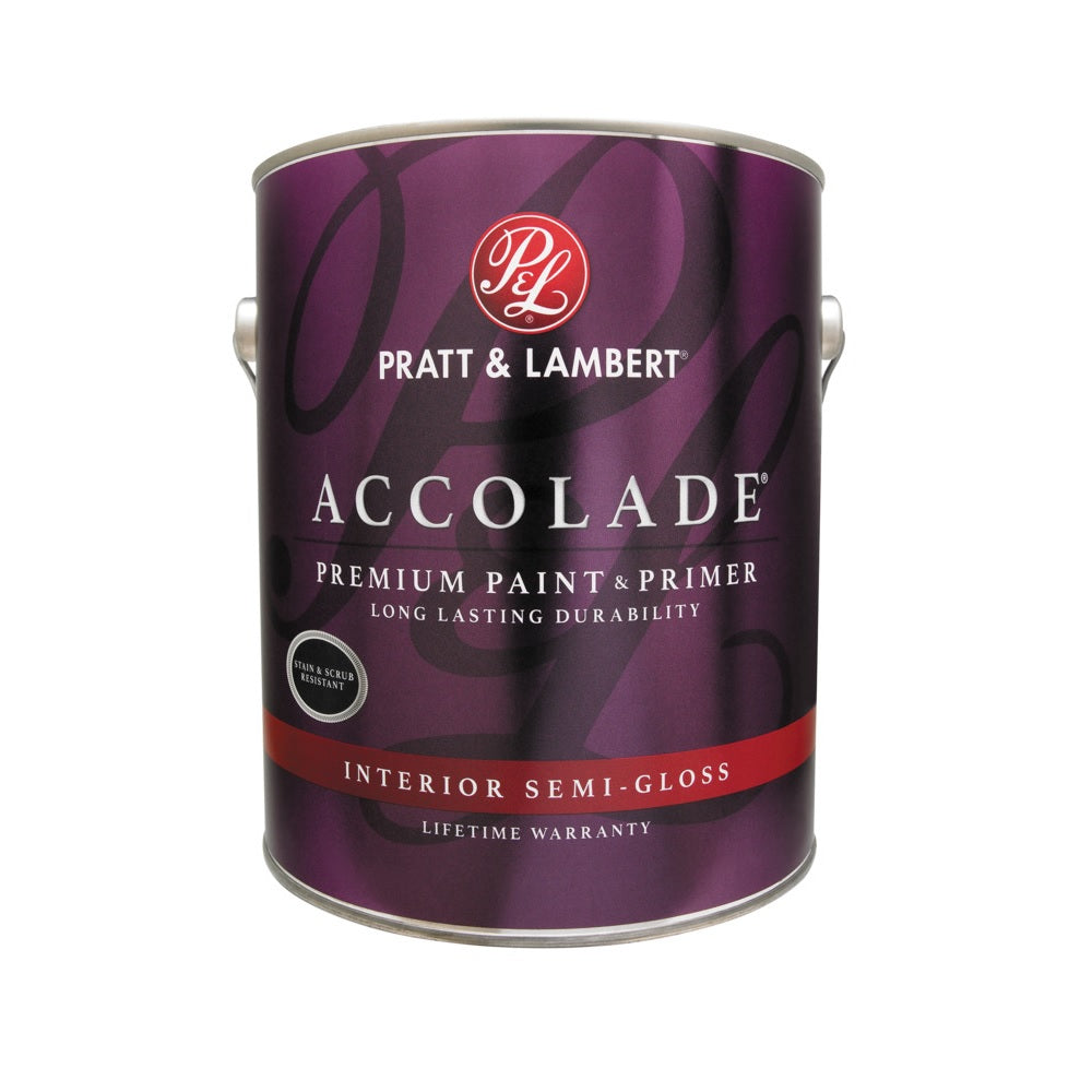 Pratt & Lambert 0000Z4180-16 Accolade Premium Paint & Primer, 124 Oz